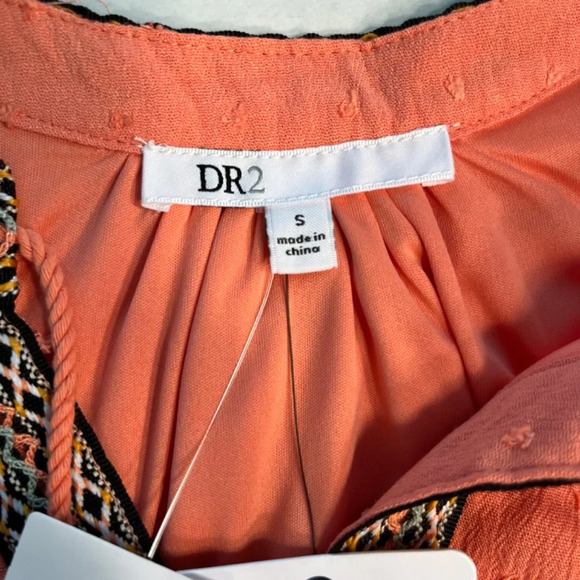 Dr2 by Daniel Rainn Shift Summer Dress - Size Small - Tawny Orange EUC - Picture 8 of 12